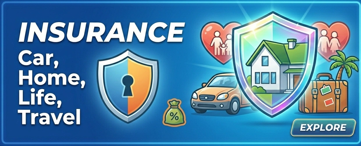 Insurance: Car, Home, Life, Travel